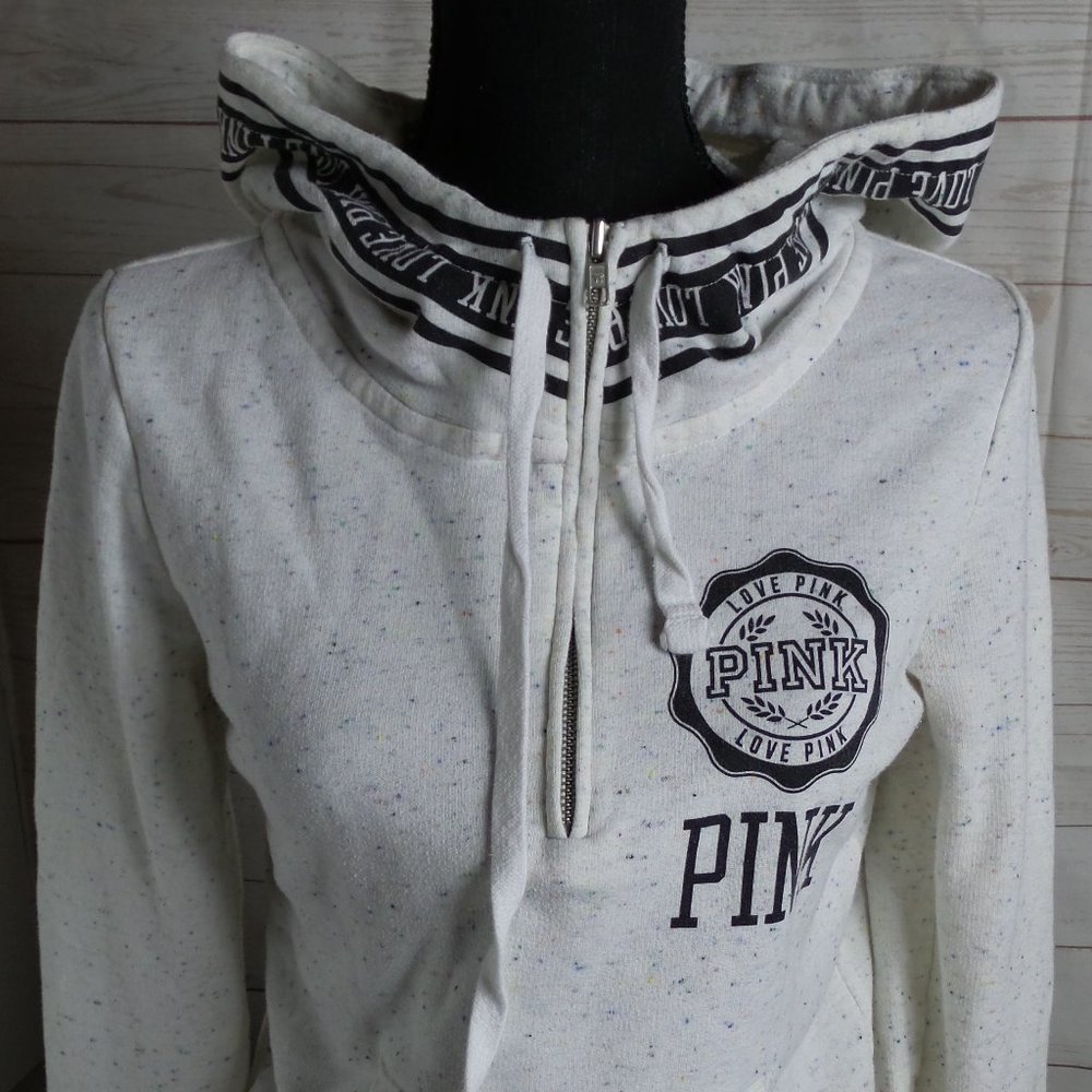 PINK Victoria's Secret  half zip pullover Size S